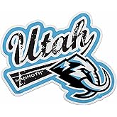 Rico Industries NHL Hockey Utah Mammoth Distressed Shape Cut Pennant - Home and Living Room Décor - Soft Felt EZ to Hang