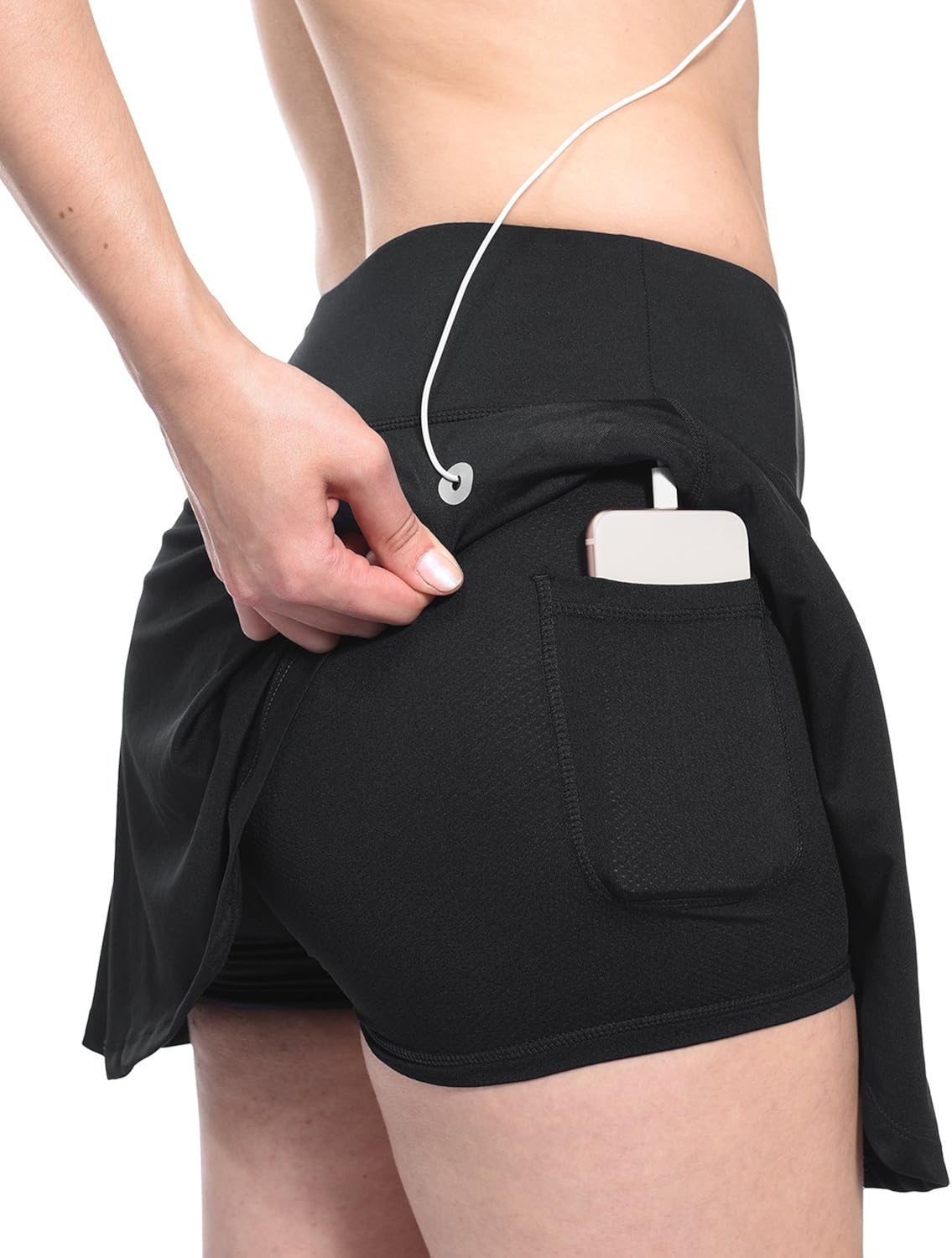 BALEAF Women's Athletic Golf Skirt Tennis Skort Pleated with Pockets: Clothing