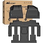 Nilight Floor Mats for Chevy Traverse 2009-2017/2008-2017 Buick Enclave / 2007-2010 Saturn Outlook / 2007-2016 GMC Acadia All Weather Custom Fit Heavy Duty Floor Liners