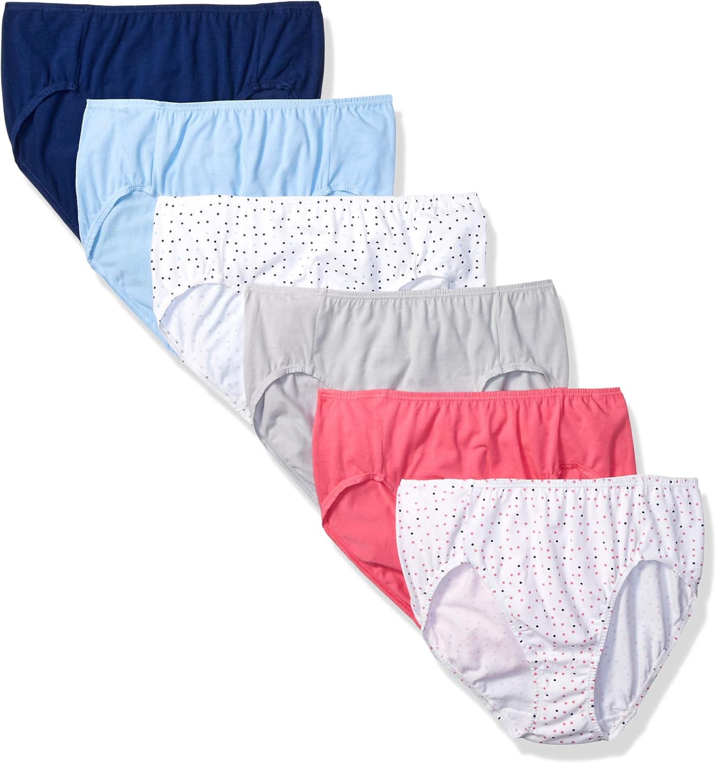 Fruit of the Loom 6Â Pack Confort covered Cintura Hicut Calzón s, para