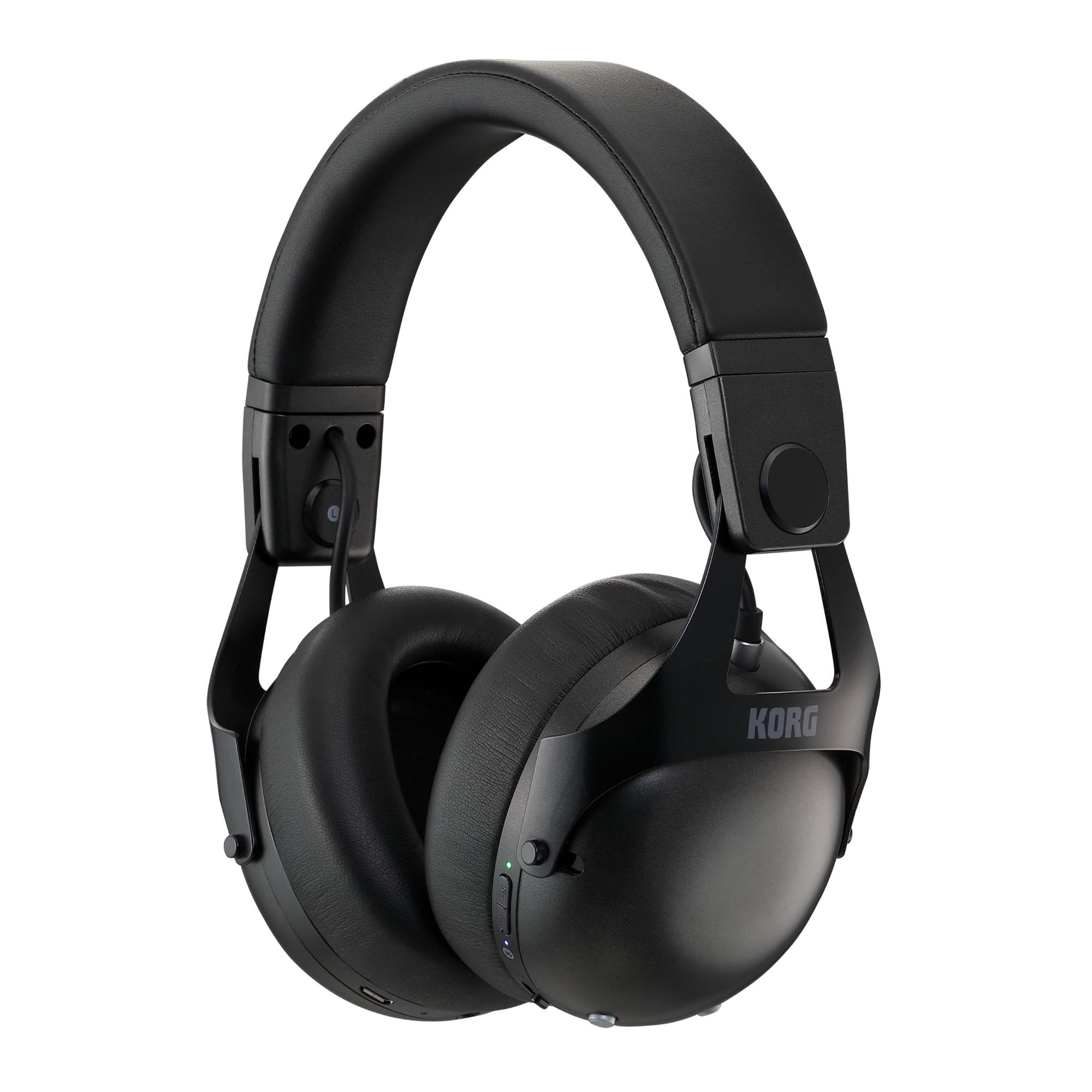 Korg - NC-Q1 Smart Noise Cancelling DJ Headphones - Black