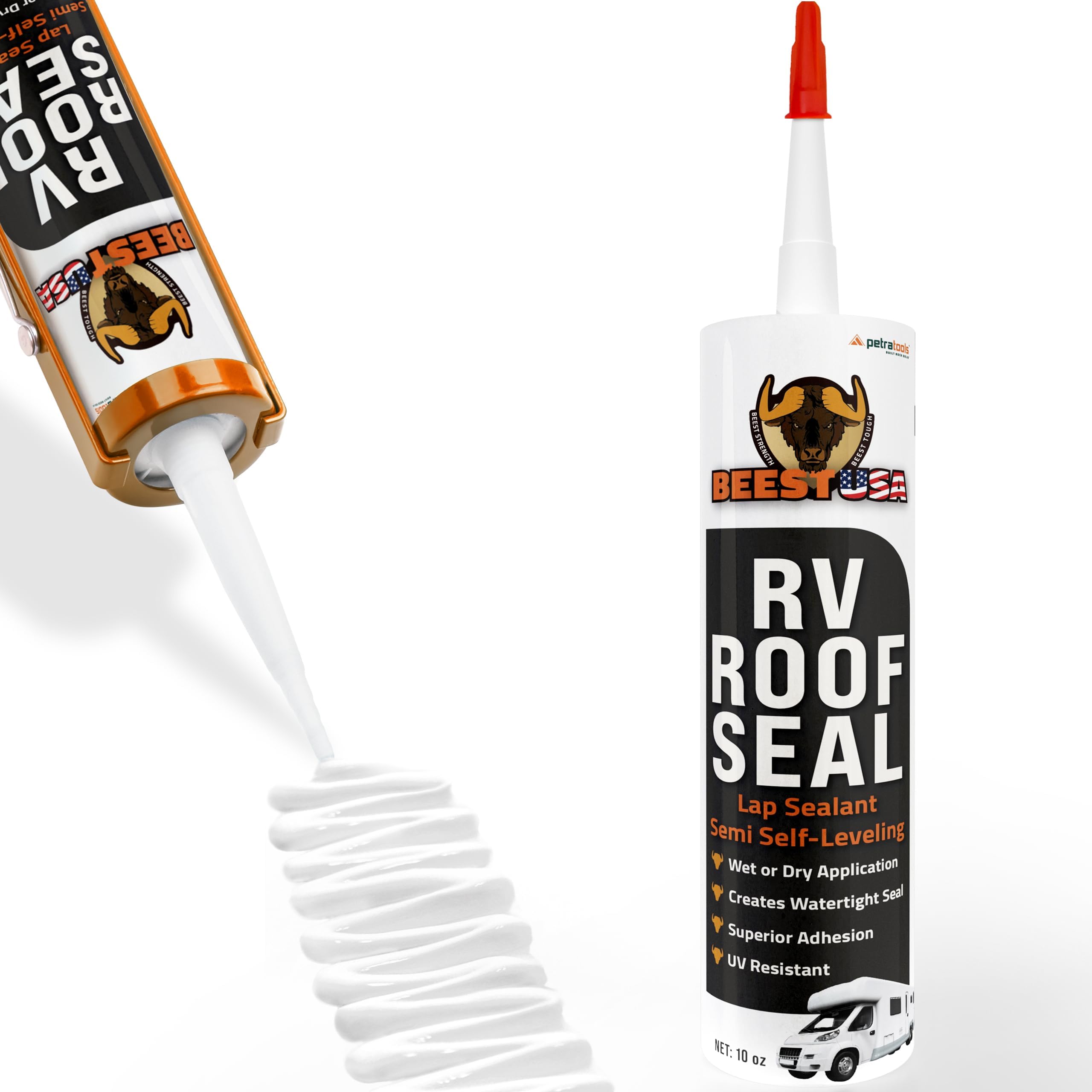 BEEST Semi Self-Leveling RV Roof Sealant - Camper
