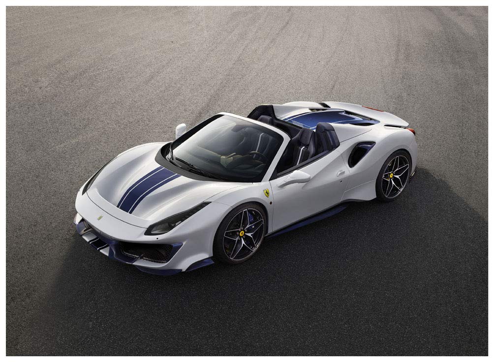Amazoncom Ferrari 488 Pista Spider 2018 Car Print On 10