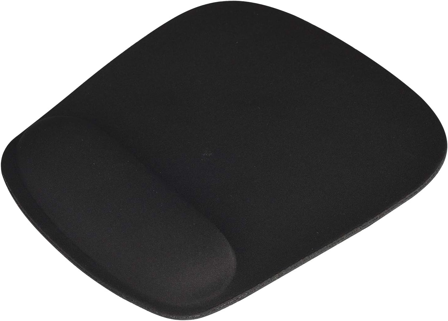 iDream365 Mouse Pad with Wrist Support,Ergonomic Mouse Pad with Non-Slip Rubber Base and Raised Memory Foam for Laptop, Computer, Gaming,Home, Office-Black