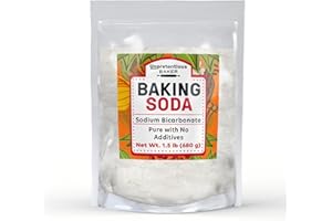 Unpretentious Baking Soda, 1.5 lb, Pure Sodium Bicarbonate