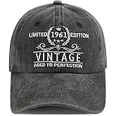 Xpayzere Limited Edition 1960 1961 1962 1963 1964 1965 1966 1967 1968 1969 Hat for Men Women, Funny Birthday Baseball Cap