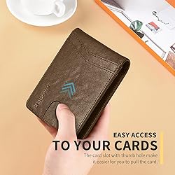 RUNBOX Wallet for Men and Women Slim Rfid Leather 2