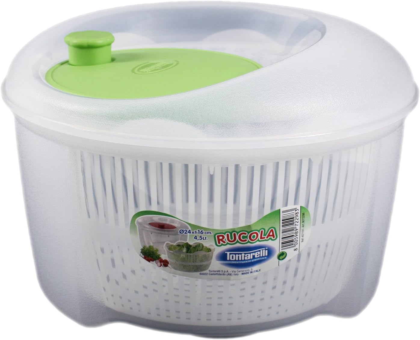 Tontarelli31430700 – Salad Spinner