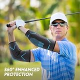 Molsdon Elbow Support 2 Pack - Tennis Golf Elbow Brace Compression Sleeves view 6