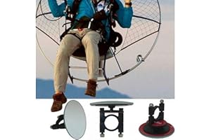 Fuel Level Mirror Gauge Frame Hoop 16mm Mount for Paramotor Powered Paraglider