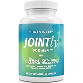 Joint Supplement for Men 120 capsules | Joint + Bone + Cartilage Health | 14-in-1 Glucosamine Chondroitin MSM Calcium Turmeric Boron | 3rd party lab-tested | HSA Eligible | FSA Eligible
