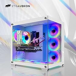 STGAubron Gaming PC Computer Deskto, Radeon RX 6600