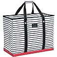 SCOUT 4 Boys Extra Large Tote Bag for Women - Utility Tote with Zipper Closure and Handles - Beach Bag, Storage, Travel Bag