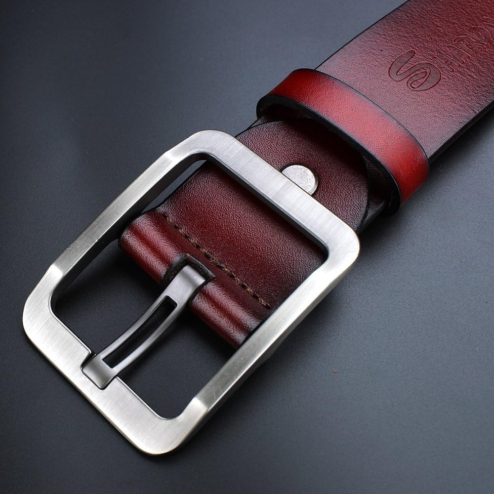 Ceinture rouge bordeaux homme Clearance