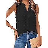 Womens Tops Summer Tank Top for Women Sleeveless Shirts 2025 Spring Corset V Neck Crop Top Dressy Casual Tshirts Ladies Clothes Fashion Outfit Trendy Tunics Black Small