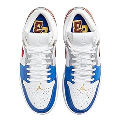 Nike Air Jordan 1 Low Men's White/University