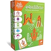 Foxmind Games: Equilibrio Spatial Logic and Dexterity Game, Build Gravity Defying Structures, 60 Smart Puzzles to Work Throug
