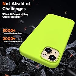 COFFKER for iPhone 13 Phone Case with [2X Screen