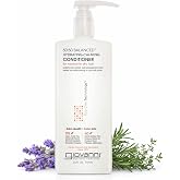 GIOVANNI Eco Chic 50:50 Balanced Hydrating Calming Conditioner, 24 oz | Leaves Hair pH Balanced, Ideal for Over-Processed, Environmentally Stressed Hair, No Parabens, Color Safe, Sulfate Free