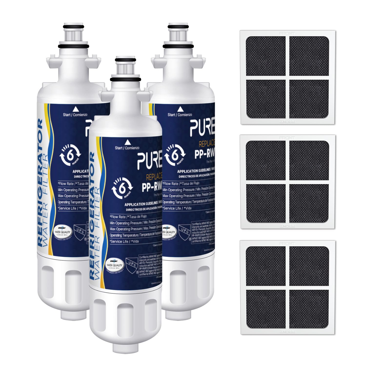 PUREPLUS 469690 NSF 401 & 473 & 53 & 42 Certified Replacement for LG ...
