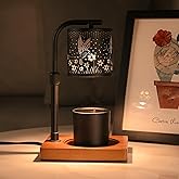 Candle Warmer Lamp Timer - Birthday Gifts for Women Mom, House Warming Gifts New Home Decor, Modern Farmhouse Decor, Hummingbirds Candle Warmer for All Jar Candles with 2 Bulb
