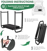 Onadak Heavy Duty Garden Kneeler & Seat 400lbs Support Legs Foldable view 5
