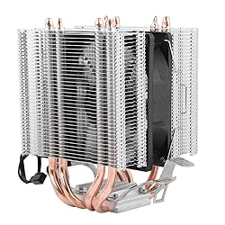 Single Fan Radiator, 4 Heat Pipe CPU Fan Radiator