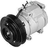 AC Compressor with A/C Clutch Fit for Toyota Sienna 3.3L 2004 2005 2006 (To 12/15/2006), Air Condition automotive replacement, Replaces CO 10854C