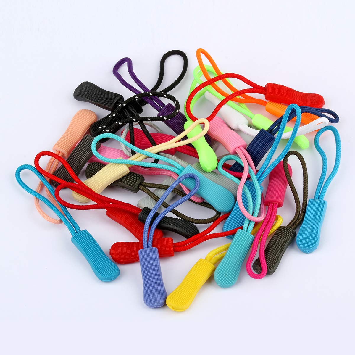 Luggage Zipper Pull Replacement for Backpack: YZSFIRM 10 Pcs Black Zipper Tab
