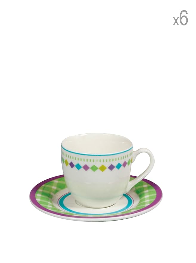 title=Tognana 6 Tazze Caffè Perla Riviera