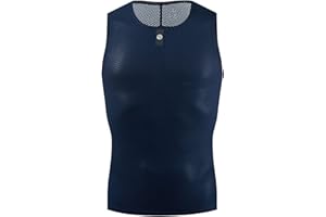 YKYWBIKE Men's Cycling Base Layer Sleeveless Cycling Jersey Men Quick Dry Bicycle Undershirt Mesh Bike Base Layer Vests