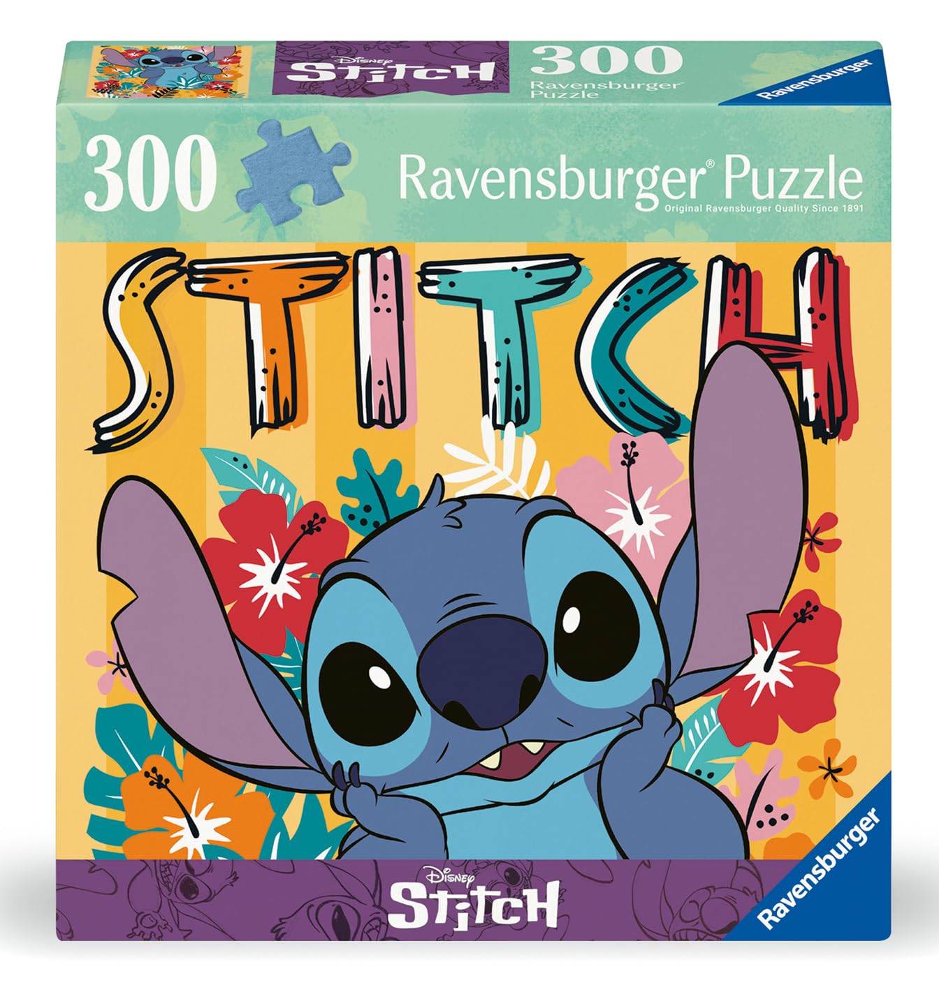 Ravensburger Disney Stitch 300 Piece Jigsaw Puzzle for Kids and Adults Age 8 Years Up