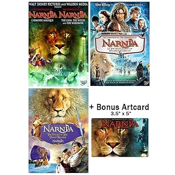 The Chronicles Of Narnia Complete Movie Trilogy Dvd Collection
