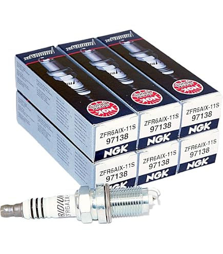 Amazon.com: NGK 97138 ZFR6AIX-11S Spark Plug (Pack of 1) : Automotive