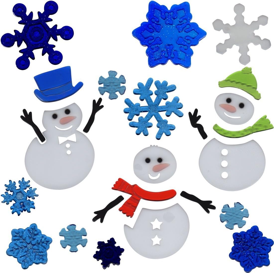 Best snow flake sticker for living room window