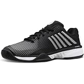 K-Swiss Men's Hypercourt Express 2 Tennis Shoe | Pickleball, Lightweight, Responsive Cushioning, Lateral Stability, Durable Traction, Flexible Support, All-Court