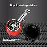 ATsafepro Tyre Pressure Gauge 4 bar 60 psi Dial 1.5in ANSI B40.1 view 4