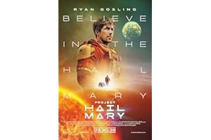 XIHOO Project Hail Mary 2026 Movie Posters for Boys & Girls Bedroom Decor Wall Art Print Gift Poster 11x17, Unframed
