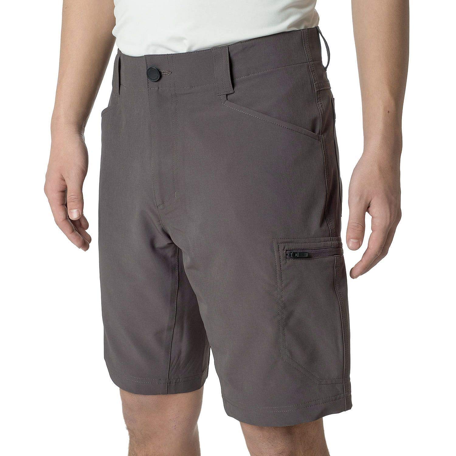 Zeroxposur Mens Lightweight Stretch Travel Shorts Color Slate Size