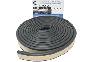 ESI Super Cap Seal XL 20 FT (2 1/8" Width x 1/2" Height x 20' Length) EPDM Rubber