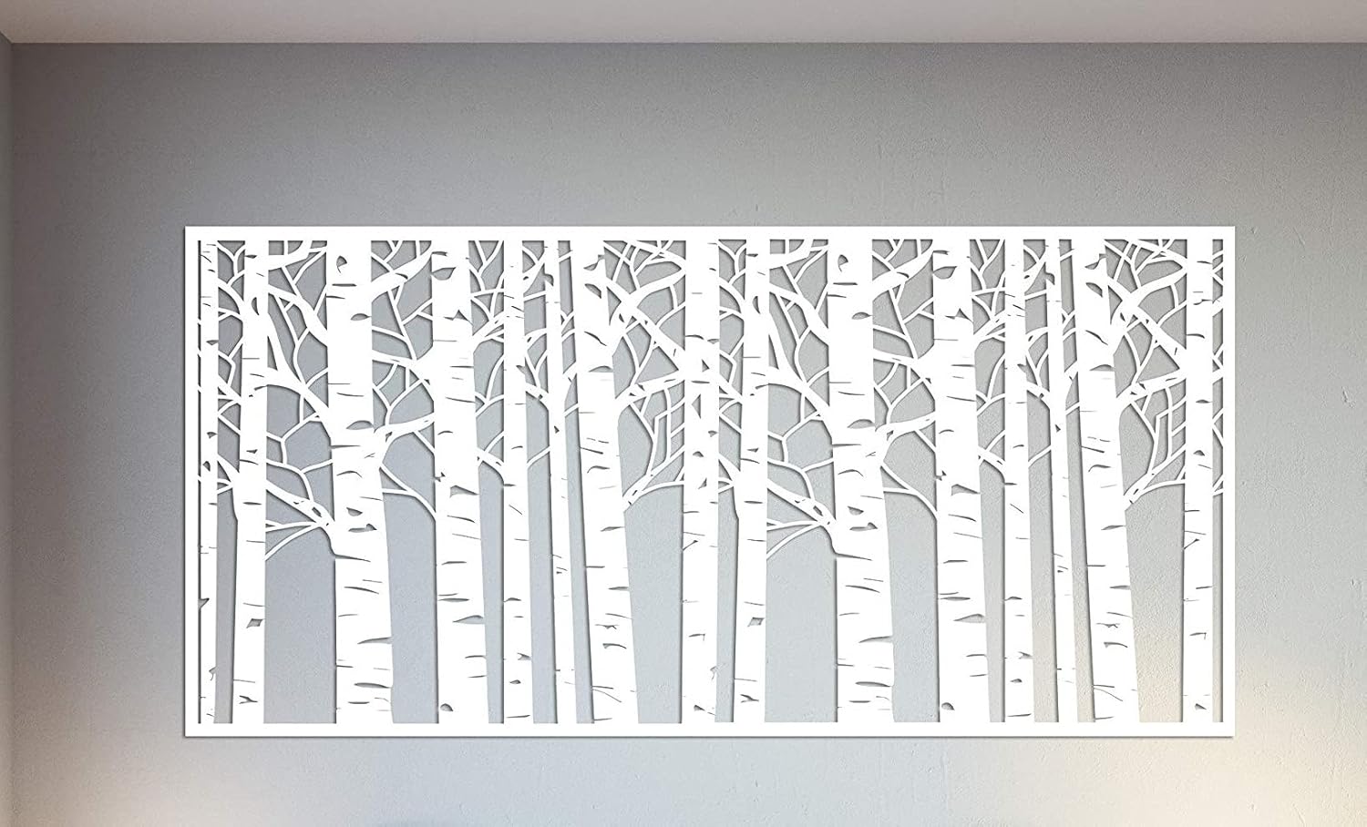 Amazon.com: Birch Tree Wall Panel, Birch Tree Art, Laser Wood Art, 3D