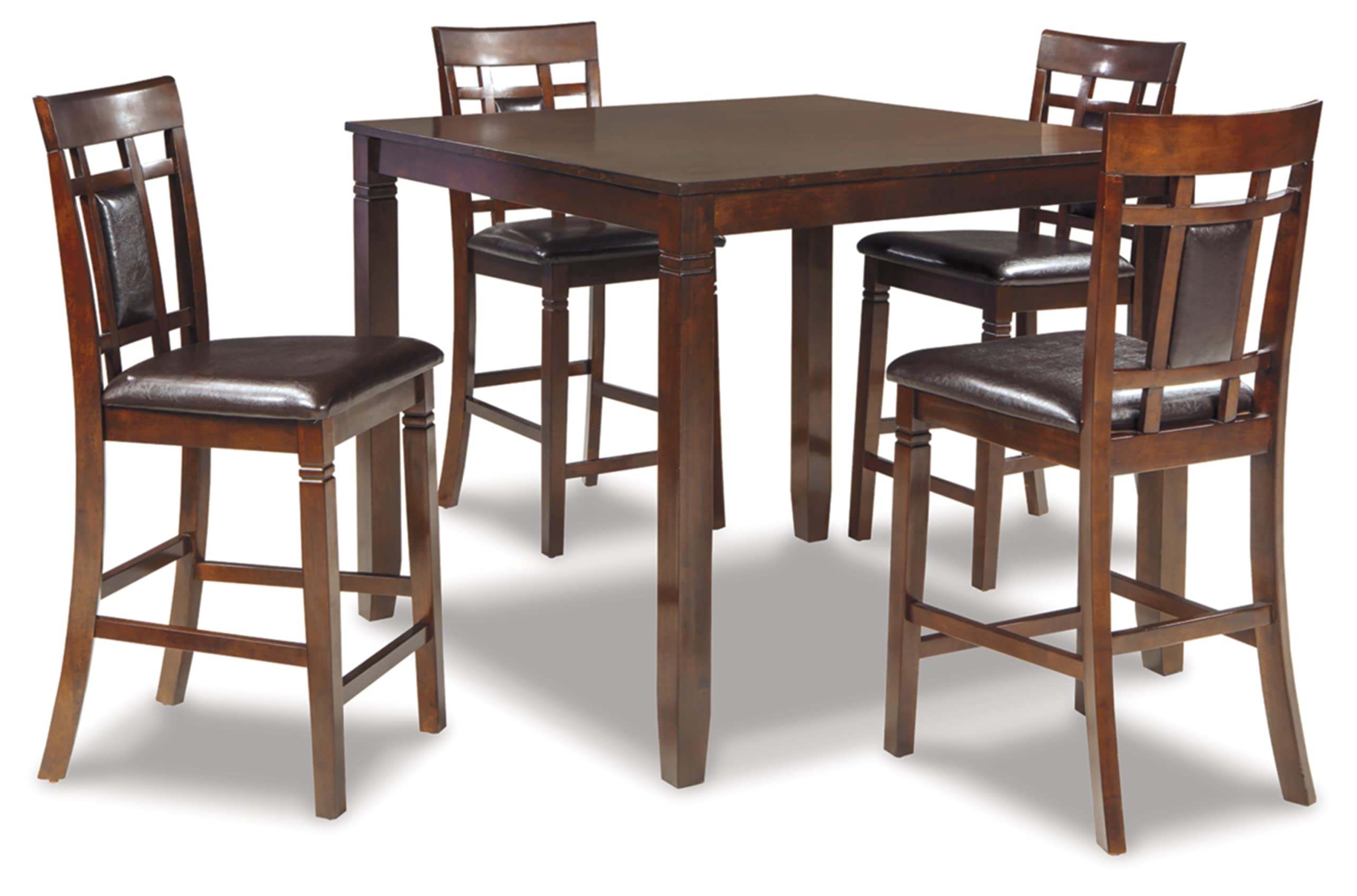 Photo 1 of *FOR PARTS ONLY* Signature Design by Ashley Bennox 5 Piece Counter Height Dining Set, Includes Table & 4 Barstools, Brown