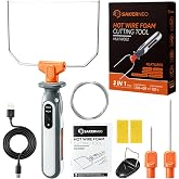 SakerNeo Cordless Hot Wire Foam Cutter, Electric Styrofoam Cutting Tool | Wireless with Lithium Battery, Low-Smoke Precision Cutter for EPS, Sponge, EVA, KT &ndash; Lightweight, Safe Charge