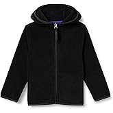 Amazon Essentials Boys and Toddlers' Polar Fleece Full-Zip Hooded Jacket