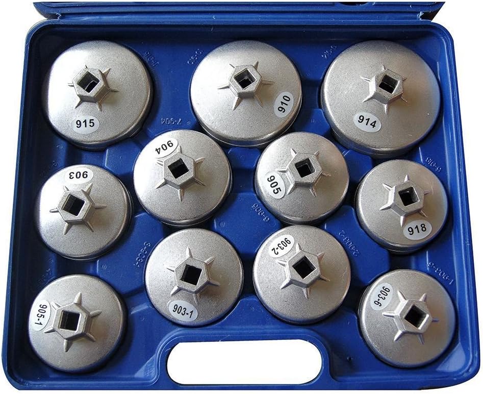 KATSU Oil Filter Socket Wrench Cup Set 23PCs - Image 4