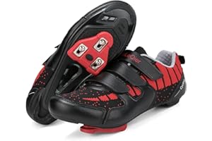 SeeLeQier Mens Cycling Shoes Women Compatible with Peloton Bike Shoes Indoor Clip in Peleton Road Bike Bicycle Riding Racing Biking Shoes with Delta Cleats for Unisex Outdoor Bike Pedal