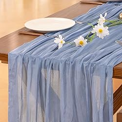 Socomi Dusty Blue Fall Thanksgiving Cheesecloth