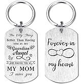 Laluminter Memorial Gifts for Men Women, Sympathy Gift Keychain, In Memory of Loved Ones Keepsake Ornaments
