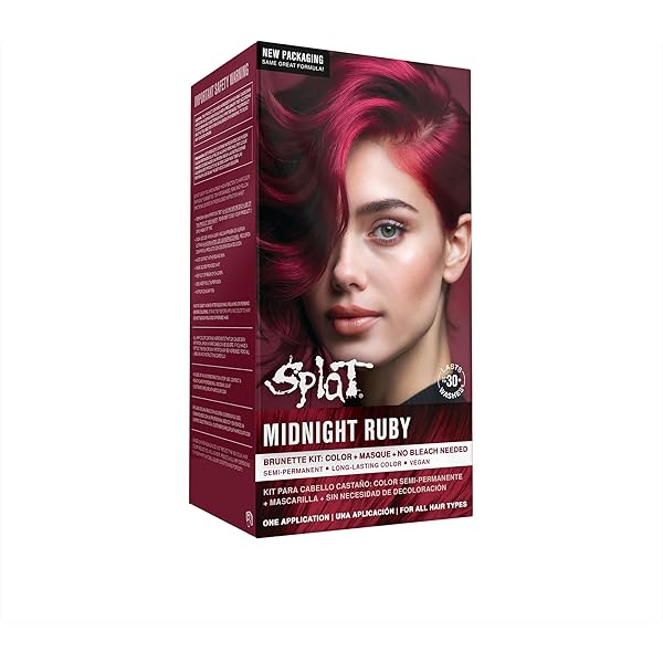 Amazon.com : Splat | Midnight Complete Kit | Hair Dye | Semi