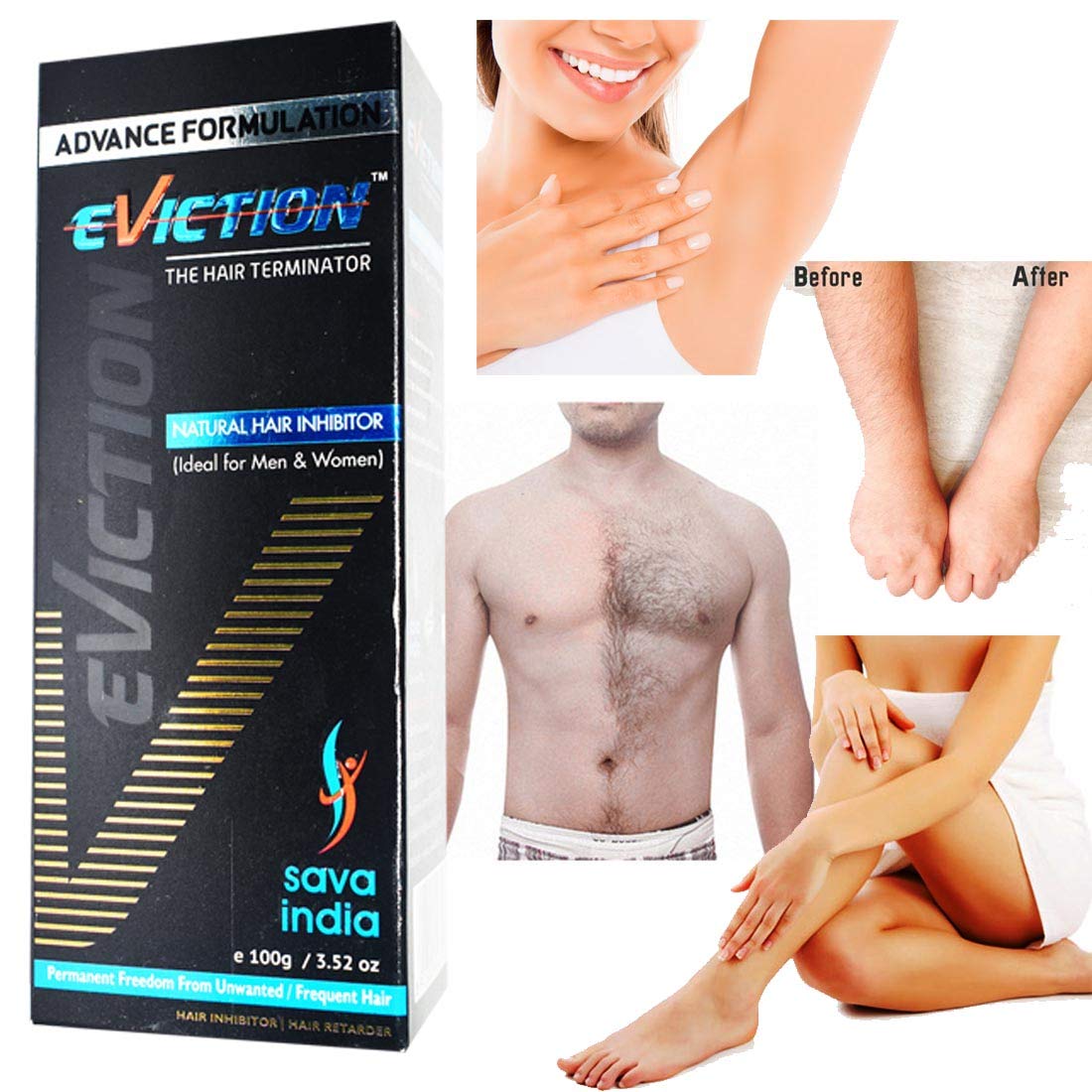 Eviction Men S And Women S Natural Face Body Bikini Line